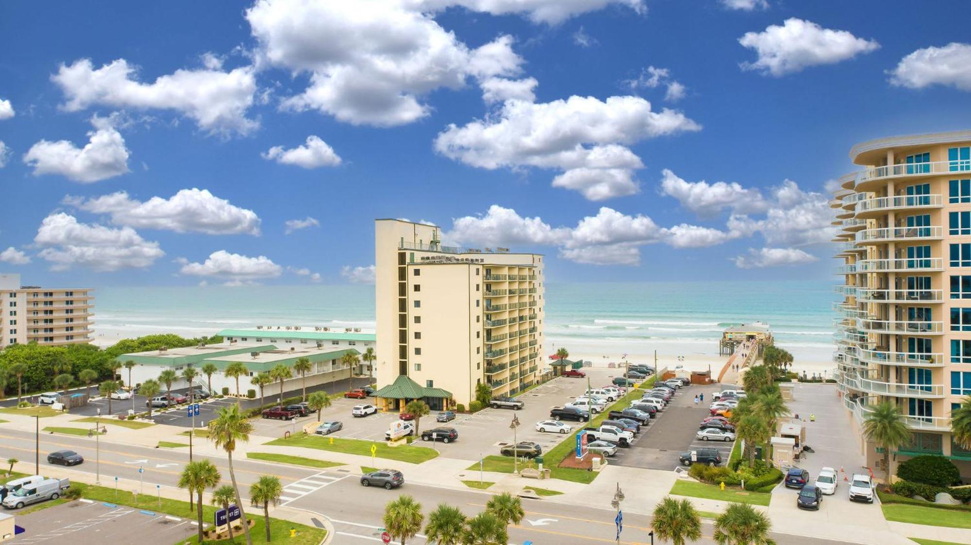 Ocean Views From Your Private Balcony! Sunglow Resort 606 By Brightwild デイトナ・ビーチ・ショアーズ エクステリア 写真