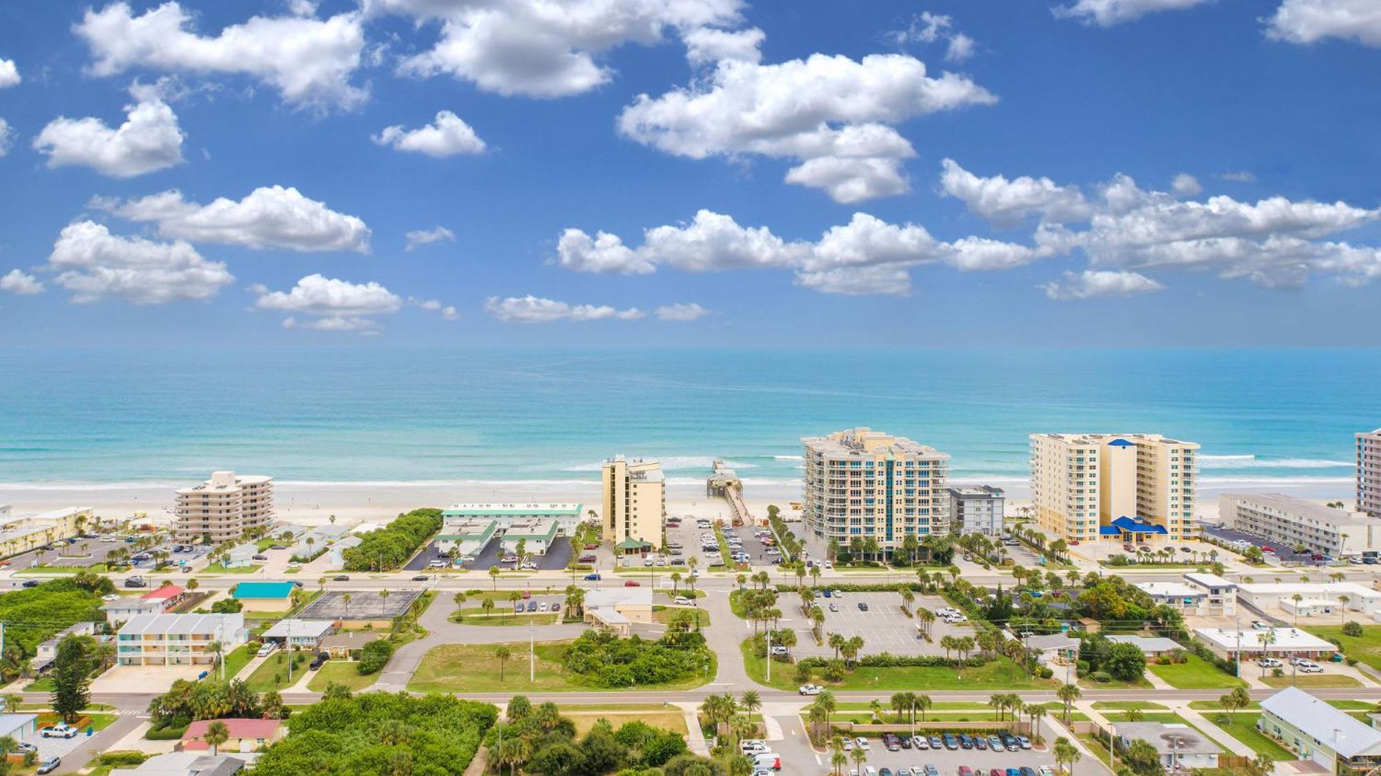 Ocean Views From Your Private Balcony! Sunglow Resort 606 By Brightwild デイトナ・ビーチ・ショアーズ エクステリア 写真
