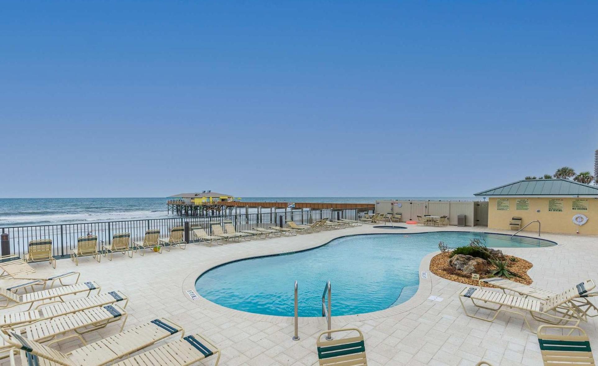 Ocean Views From Your Private Balcony! Sunglow Resort 606 By Brightwild デイトナ・ビーチ・ショアーズ エクステリア 写真