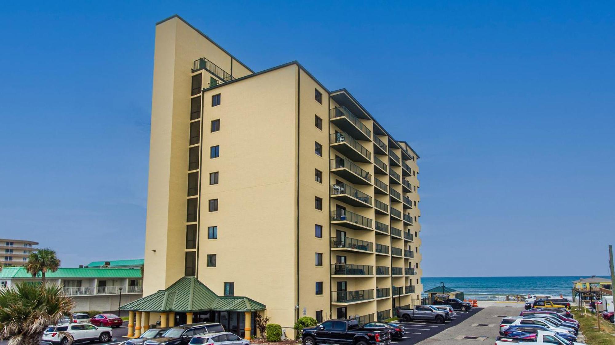 Ocean Views From Your Private Balcony! Sunglow Resort 606 By Brightwild デイトナ・ビーチ・ショアーズ エクステリア 写真